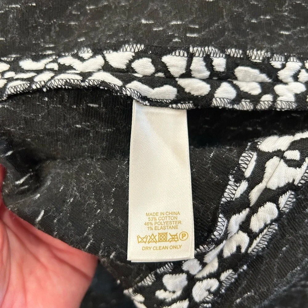 Black and white leopard Kate Spade dress size small in excellent used‎ condition